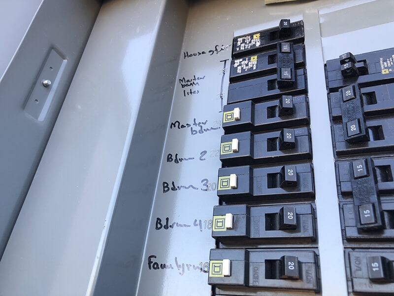 Electrical  Breaker Panels
